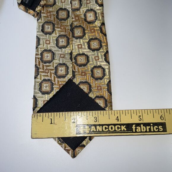 Stacy Adams Men's 100% Silk Neck Tie Hand Made - Picture 3 of 3